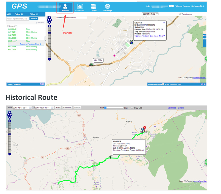 GPS Tracking solution