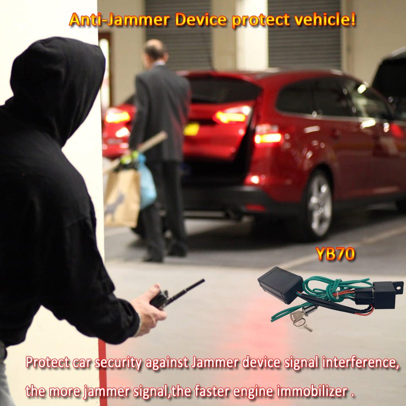Anti-Jammer Device protect vehicle
