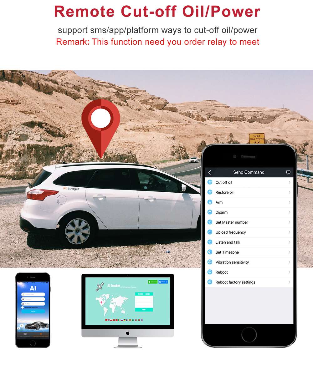GPS Locator Tracking 4G