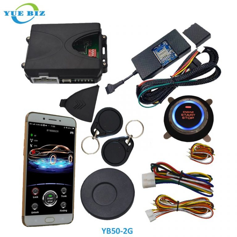 La télécommande invisible RFID active l'antidémarrage, le kit d'arrêt de  démarrage du moteur avec fonction d'application mobile et les alarmes de  voiture de localisation en ligne GPS