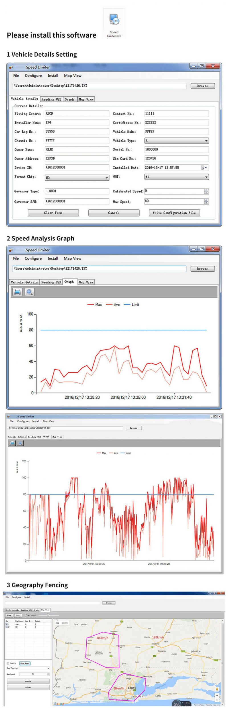 Vehicle Speed Limiter device