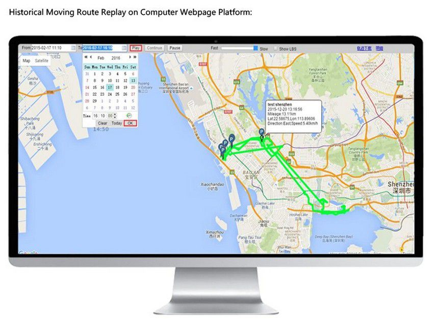 Strong magnet gps tracker