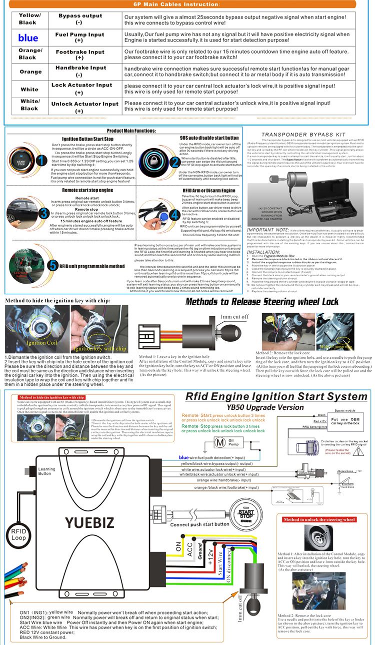 ignition button startm